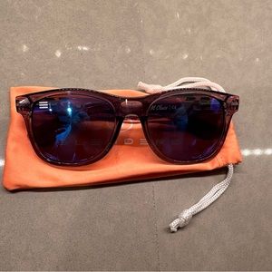 BLENDER EYEWEAR SUNGLASSES- CLEAR SMOKE